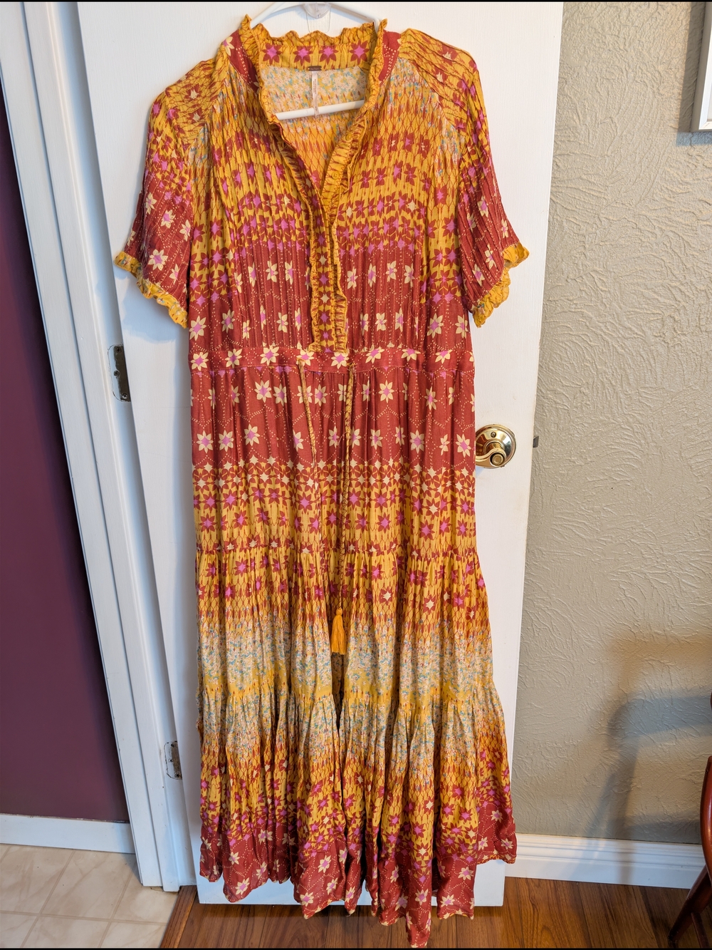 Free People Rare Feeling Maxi Dress Size Small